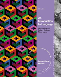 Cover image: An Introduction to Language, International Edition 10th edition 9781337009522