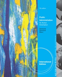 Cover image: Public Administration: An Action Orientation, International Edition 7th edition 9781285434018