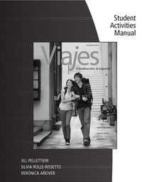 Cover image: Student Activities Manual for Viajes: Introduccion al espanol 2nd edition 9781133934073