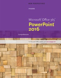 Cover image: New Perspectives Microsoft®Office 365 & PowerPoint® 2016 1st edition 9781305881235