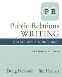 Imagen de portada: Public Relations Writing: Strategies & Structures 11th edition 9781305500006