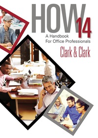Cover image: HOW 14: A Handbook for Office Professionals 14th edition 9781305586963