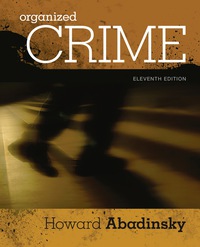 Cover image: Organized Crime 11th edition 9780357670880