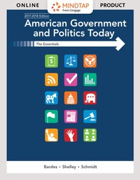 Cover image: MindTap Political Science for Bardes/Shelley/Schmidt's American Government and Politics Today:Essentials 2017-2018 Edition, 19th Edition, [Instant Access], 1 term (6 months) 19th edition 9781337091251