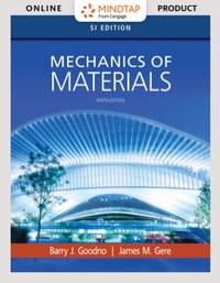 Cover image: MindTap Engineering for Goodno/Gere's Mechanics of Materials, SI Edition, 9th Edition [Instant Access], 2 terms (12 months) 9th edition 9781337093637