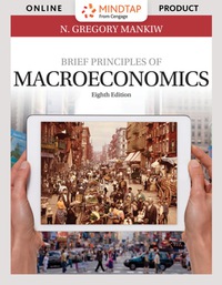 Cover image: MindTap Economics for Mankiw’s Brief Principles of Macroeconomics, 8th Edition, [Instant Access], 1 term (6 months) 8th edition 9781337096621