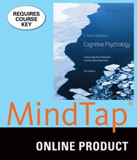 Cover image: MindTap Psychology for Goldstein's Cognitive Psychology: Connecting Mind, Research and Everyday Experience, 4th Edition, [Instant Access], 1 term (6 months) 4th edition 9781337100076