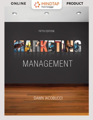 Cover image: MindTap Marketing for Iacobucci's Marketing Management 5th edition 9781337100311