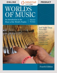 Cover image: MindTap Music for Titon's Worlds of Music, Shorter Version 4th edition 9781337101523