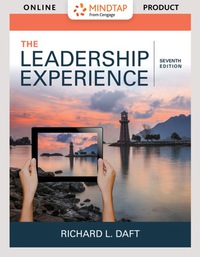 Cover image: MindTap Management for Daft's The Leadership Experience 7th edition 9781337102315