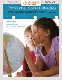 Cover image: MindTap Education for Brophy/Alleman/Halvorsen’s Powerful Social Studies for Elementary Students, 4th Edition, [Instant Access], 1 term (6 months) 4th edition 9781337103411