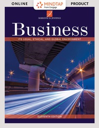 Cover image: MindTap Business Law for Jennings' Business: Its Legal, Ethical, and Global Environment, 11th Edition, [Instant Access], 1 term (6 months) 11th edition 9781337103619