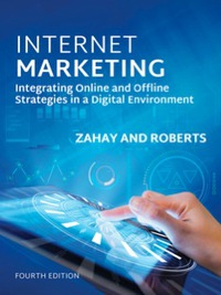 Cover image: MindTap Marketing for Zahay/Roberts' Internet Marketing 4th edition 9781337106771
