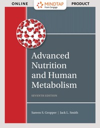 Cover image: MindTap Nutrition for Gropper/Smith's Advanced Nutrition and Human Metabolism, 7th Edition, [Instant Access], 1 term (6 months) 7th edition 9781337113038
