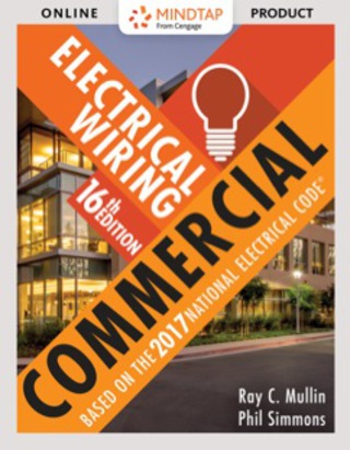 Cover image: MindTap Electrical for Simmons/Mullin's Electrical Wiring Commercial, 16th Edition, [Instant Access], 2 terms (12 months) 16th edition 9781337116435