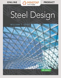 Cover image: MindTap Engineering for Segui's Steel Design, 6th Edition [Instant Access], 1 term (6 months) 6th edition 9781337118316