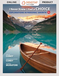 Cover image: MindTap Counseling for Corey/Corey/Muratori's I Never Knew I Had a Choice: Explorations in Personal Growth 11th edition 9781337119580