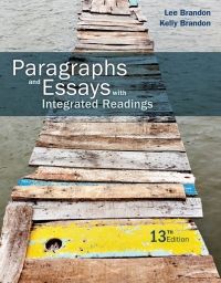 Titelbild: Paragraphs and Essays: With Integrated Readings 13th edition 9781337340861