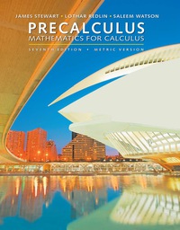 Cover image: Precalculus: Mathematics for Calculus, International Metric Edition 7th edition 9781305999985