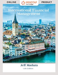 Cover image: MindTap Finance for Madura's International Financial Management, 13th Edition, [Instant Access], 1 term (6 months) 13th edition 9781337270038