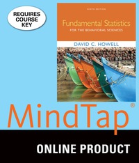 Cover image: MindTap Psychology for Howell's Fundamental Statistics for the Behavioral Sciences 9th edition 9781337277884