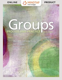 Cover image: MindTap Counseling for Corey/Corey/Corey's Groups: Process and Practice, 10th Edition, [Instant Access], 2 terms (12 months) 10th edition 9781337278201