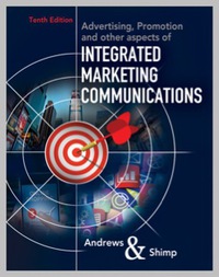 Cover image: MindTap Marketing for Andrews/Shimp's Advertising, Promotion, and other aspects of Integrated Marketing Communications 10th edition 9781337289771
