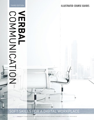 Cover image: Illustrated Course Guides : Verbal Communication - Soft Skills for a Digital Workplace 3rd edition 9781337119283