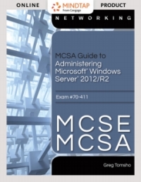 Cover image: MindTap Networking Lab for Tomsho's MCSA Guide to Installing and Configuring Microsoft Windows Server 2012 /R2, Exam 70-410 via Live Virtual Machine Labs, 1st Edition 1st edition 9781337393287