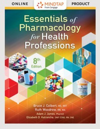 Cover image: MindTap Basic Health Sciences for Colbert/Woodrow's Essentials of Pharmacology for Health Professions 8th edition 9781337395939