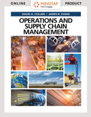 Cover image: MindTap Operations and Supply Chain Management 1st edition 9781337617208