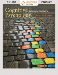 Cover image: MindTap Psychology for Goldstein's Cognitive Psychology: Connecting Mind, Research, and Everyday Experience 5th edition 9781337408295