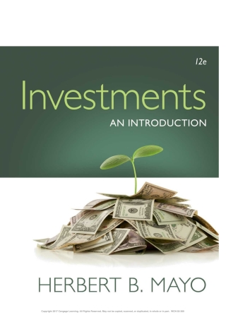 Cover image: Investments: An Introduction 12th edition 9781337434096