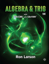 Immagine di copertina: Algebra & Trigonometry 10th edition 9781337271172