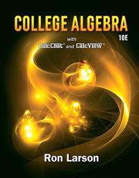 Omslagafbeelding: College Algebra 10th edition 9781337282291