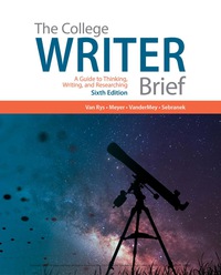 Cover image: The College Writer: A Guide to Thinking, Writing, and Researching, Brief 6th edition 9781337534154