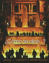 Cover image: ¿Como se dice…? Student Text 11th edition 9781337104647