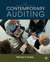 Imagen de portada: Contemporary Auditing 11th edition 9781337650380