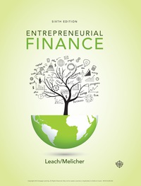 Cover image: Entrepreneurial Finance 6th edition 9781305968356