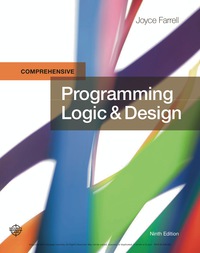 Immagine di copertina: Programming Logic and Design, Comprehensive 9th edition 9781337669405