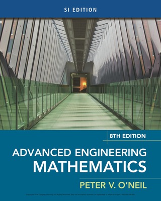 Cover image: Advanced Engineering Mathematics, SI Edition 8th edition 9781337274524