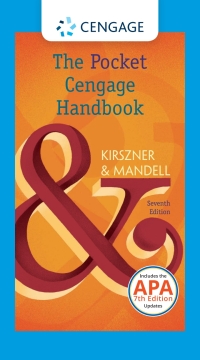 Cover image: The Pocket Cengage Handbook, 2016 MLA Update 7th edition 9781337657358