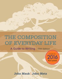 Cover image: The Composition of Everyday Life with APA 7e Updates 5th edition 9781337280884