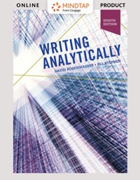 Cover image: MindTap English for Rosenwasser/Stephen's Writing Analytically 8th edition 9781337559515