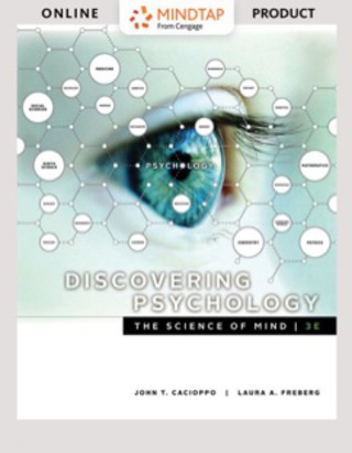 Cover image: MindTap Psychology for Cacioppo/Freberg's Discovering Psychology: The Science of Mind, 3rd Edition [Instant Access], 1 term (6 months) 3rd edition 9781337561846