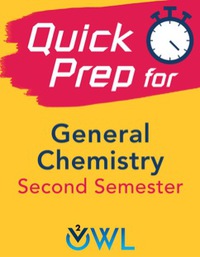 Cover image: OWLv2 Quick Prep for General Chemistry, Second Semester, 1st Edition, [Instant Access], 1 term (6 months) 1st edition 9781337568593