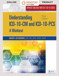 Cover image: MindTap Medical Insurance & Coding for Bowie's Understanding ICD-10-CM and ICD-10-PCS UPDATE: A Worktext, 3rd Edition, [Instant Access], 2 terms (12 months) 3rd edition 9781337568821