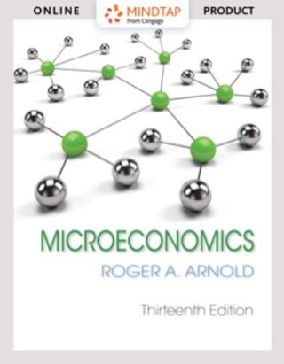 Cover image: MindTap Economics for Arnold's Microeconomics 13th edition 9781337621403