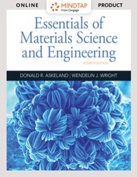 Cover image: MindTap Engineering for Askeland/Wright's Essentials of Materials Science and Engineering, 4th Edition [Instant Access], 1 term (6 months) 4th edition 9781337629256
