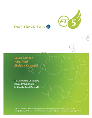Cover image: Fast Track to a 5 Test Prep for AP Chemistry 9th edition 9781133611516